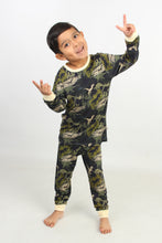 Load image into Gallery viewer, Dino-Stripe - Long Sleeve Set