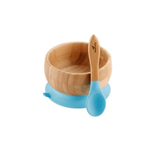 Load image into Gallery viewer, Avanchy - Bamboo Suction Baby Bowl + Spoon