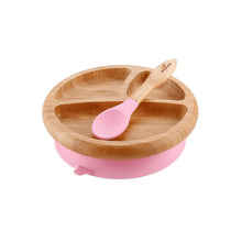 Load image into Gallery viewer, Avanchy - Bamboo Suction Baby Plate + Spoon