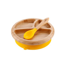 Load image into Gallery viewer, Avanchy - Bamboo Suction Baby Plate + Spoon