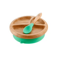 Load image into Gallery viewer, Avanchy - Bamboo Suction Baby Plate + Spoon