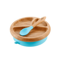 Load image into Gallery viewer, Avanchy - Bamboo Suction Baby Plate + Spoon