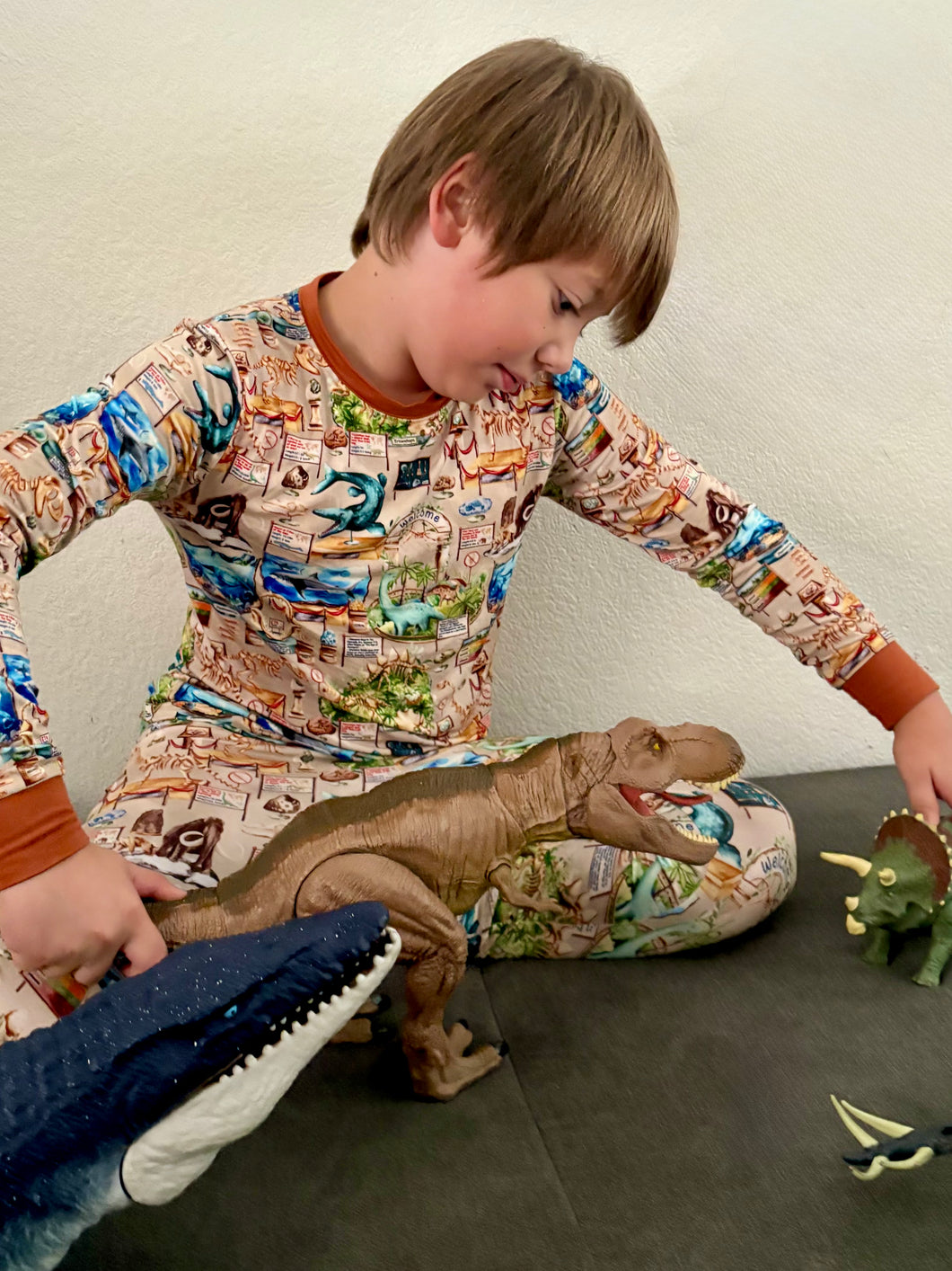 Dino Museum- Long Sleeve Set