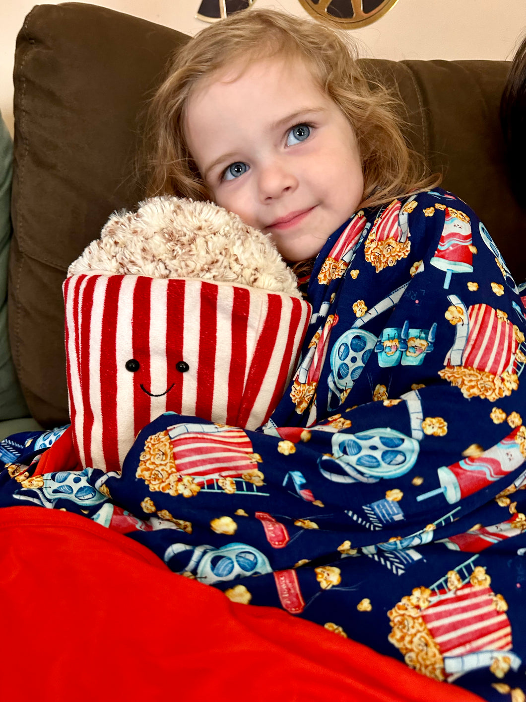 Movie Night - Toddler blanket