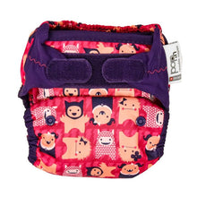 Load image into Gallery viewer, Printed Nappy Bamboo - Edie Monster
