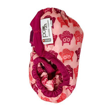 Load image into Gallery viewer, Printed Nappy Bamboo - Pink Owl
