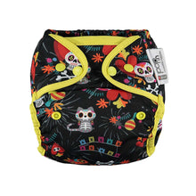 Load image into Gallery viewer, Printed Popper Nappy Bamboo - Fiesta (Limited Edition)
