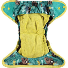 Load image into Gallery viewer, Printed Nappy Bamboo - Bear
