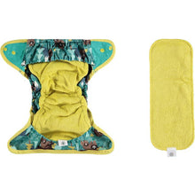 Load image into Gallery viewer, Printed Nappy Bamboo - Bear
