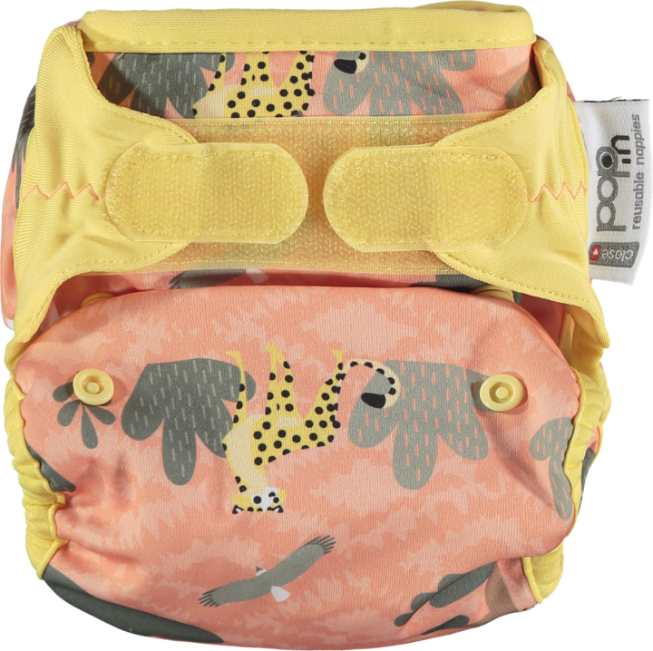 Printed Nappy Bamboo - Cheetah