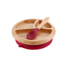 Load image into Gallery viewer, Avanchy - Bamboo Suction Baby Plate + Spoon
